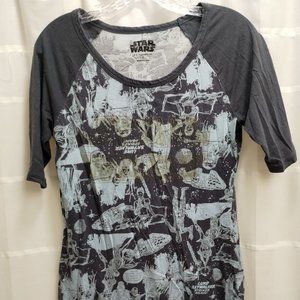 Star Wars Baseball Style T